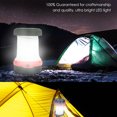 thumbnail image 4 of Ounissouiy Linterna de camping LED con energía solar plegable portátil con 3 modos de iluminación para pesca al aire libre senderismo Iluminación y accesorios No.2 Ounissouiy HA026540-02, 4 of 6