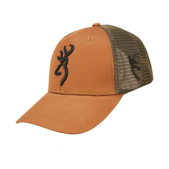 Browning Hat Buckmark Graphic Cap Rust Loden One Size Fits Most