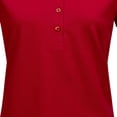 thumbnail image 3 of Tee Jays Womens Luxury Stretch Short Sleeve Polo Shirt, 3 of 4