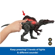 Jurassic World Epic Attack Slash Attackin' Spinosaurus Dinosaur Action Figure Toy, Multiple Features