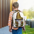 thumbnail image 6 of Yiaed Fishing Gnome Fisherman Print School Backpack College Backpack Daypacks for Students High School Spacious and Durable Daypack for Work and Travel-One Size, 6 of 6