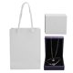 thumbnail image 1 of Conjunto de collar y pulsera, combinación de bolso y caja, regalos de joyería para el día de San Valentín para mujer, color blanco, 1 of 5