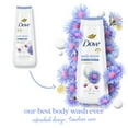 thumbnail image 4 of Dove Body Wash for Women Moisturizing Anti-Stress Blue Chamomile & Oat Milk Cleanser All Skin, 20 oz, 4 of 15