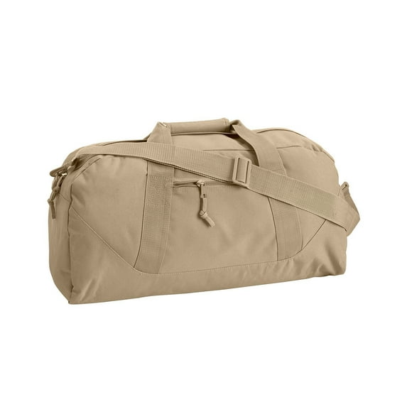 Liberty Bags 8806 Game Day Large Square Duffel - Light Tan - One Size