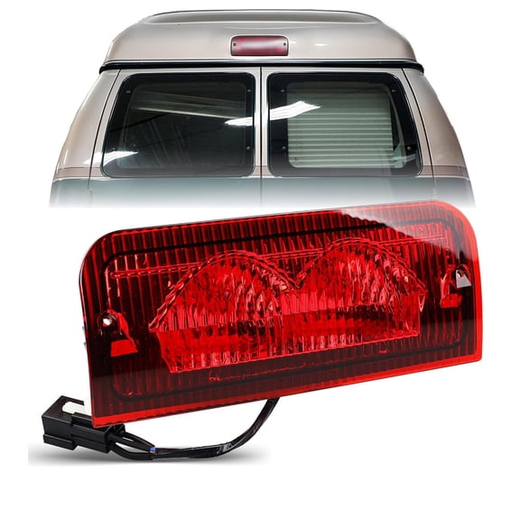 Rear Roof Mounted Third Brake Light Assembly 923-290 For Ford E-150 E-250 E-350