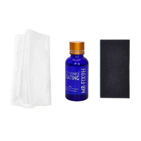 Blue & Black Car Liquid Glass 9H Crystal Coating Nano Hydrophobic Ceramic Coating Car Care Wax Crystal Car Coating Kit For Demo Test