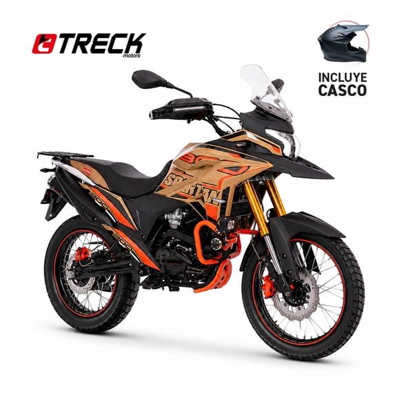 Motocicleta Doble Propósito TRECK SPARTAN 300 2024 Marrón