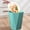 Green, variant on YIMWNYI Plastic Kitchen Trash Can Bedroom Bathroom Large Lidless Press Ring Garbage Bin, Slim Design, Easy to Clean, Space Saving, Suitable for Office, Bathroom, Bedroom, and More