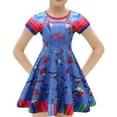 thumbnail image 3 of Girls Nightmare Killer Doll Costume Dress Halloween Good Cosplay Outfit, Size 8-9, 3 of 8