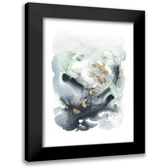 Borges, Victoria 12x14 Black Modern Framed Museum Art Print Titled - Archipelago I