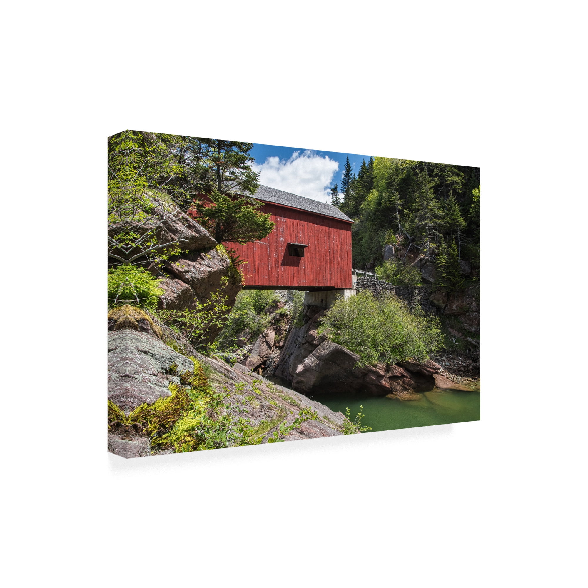 Trademark Fine Art 'Out of the Past' Canvas Art by Chuck Burdic