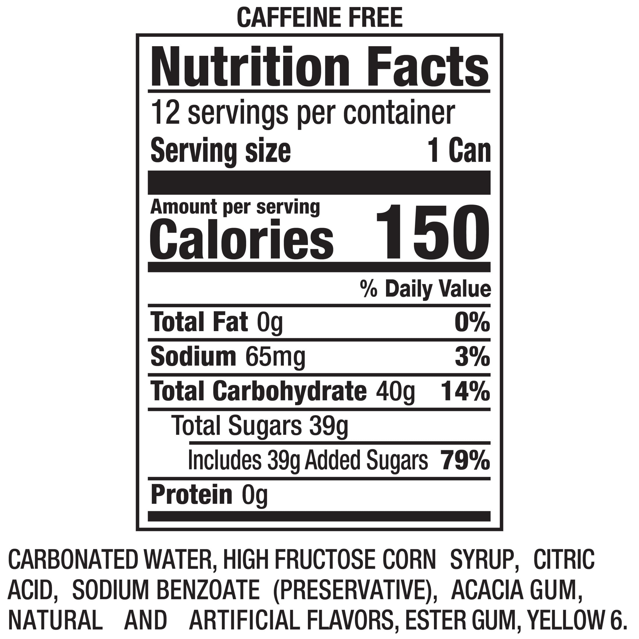 Cactus Cooler Orange Pineapple Soda Pop, 12 fl oz, 12 Pack Cans