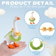 thumbnail image 4 of RUINIXCW 7 Inch Desk Goose Outfits 4Sets Desk Duck Outfit Mini Porch Goose Outfit  for Desk Goose Figurine Spring Summer Desk Goose Clothes and Hat Set (No Goose), 4 of 9