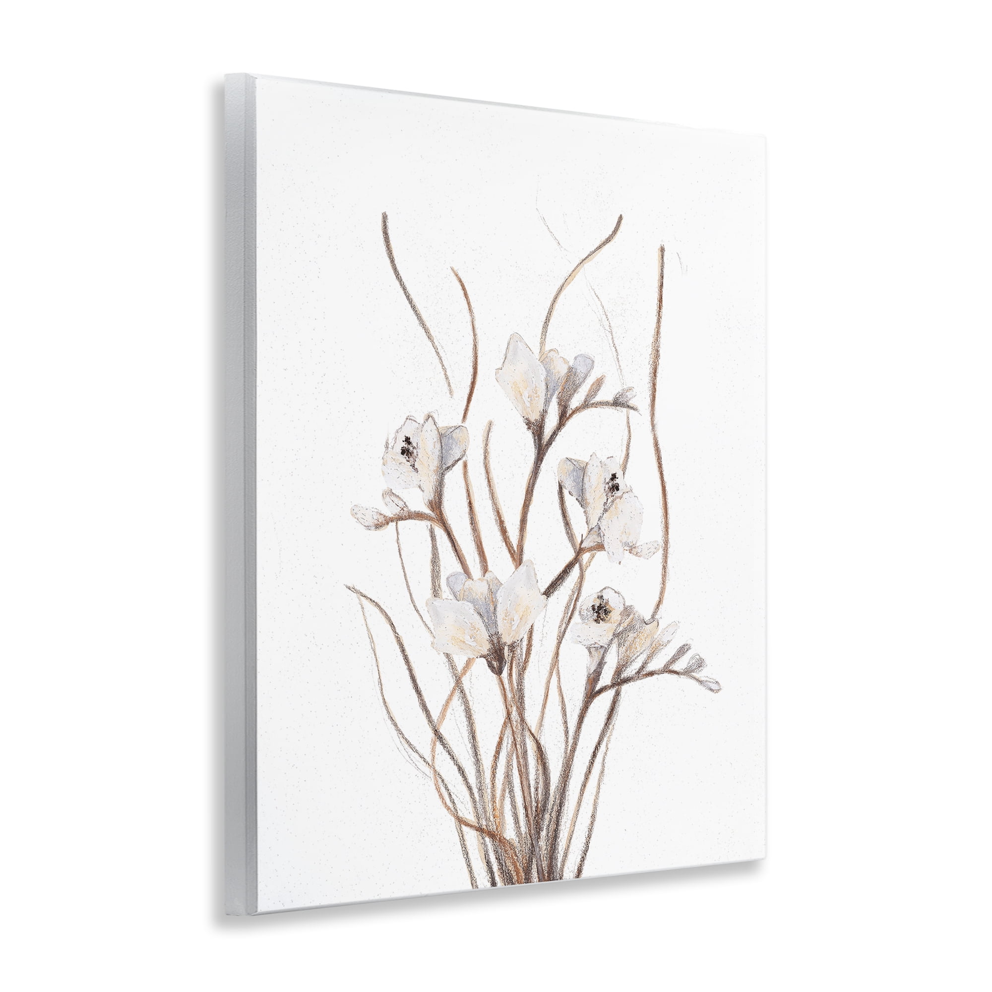 Stupell Industries Curly Branches on White Wall Plaque Art, design by Lanie Loreth