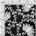 thumbnail image 2 of oneOone Velvet Black Fabric Asian Block Sewing Craft Projects Fabric Prints By Yard 58 Inch Wide, 2 of 4
