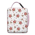 thumbnail image 3 of Floral Print Reusable Lunch Tote – Thermal Soft Cooler Bag for Urban Living & Travel Comfort, 3 of 3