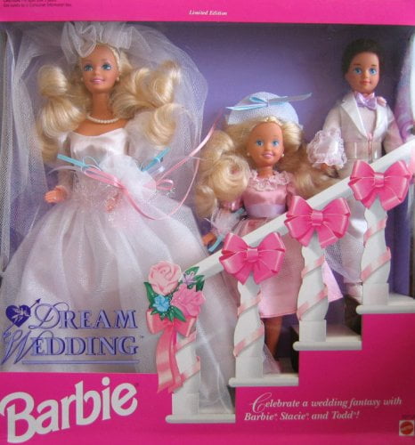 mattel barbie wedding set