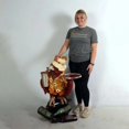 thumbnail image 3 of Large Parrot Butler Statue, 3 of 8