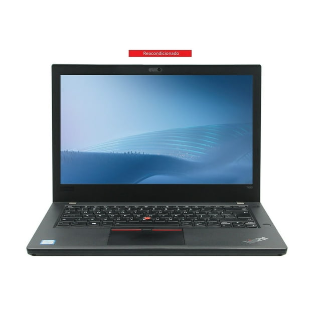 Laptop Lenovo T480S- 14"- CORE I7 8VA- 16GB- 512GB SSD- Reacondicionado.