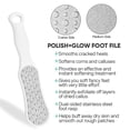 thumbnail image 3 of Double-sided Stainless Steel Foot File - Coarse And Fine Grit - Cracked Heel Repair, 3 of 5