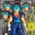 thumbnail image 2 of Figura de acción SHF Dragon Ball Super Saiyan Vegito, God Anime DragonBall Gokou, juguete de colección, regalo de Navidad, 2 of 5