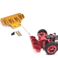 thumbnail image 3 of Bewildely Regalos para hombres, coche de Control remoto de Metal, simulación duradera, alerón trasero, alerón trasero, piezas mejoradas, Kits de construcción modelo dorado, 3 of 6
