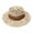 Coffee, variant on Straw Boater Summer Sun Hats for Women, Ribbon Wide Brim Fedora Panama Flat Top Packable Summer Beach Hat for Travel, One Size, Black