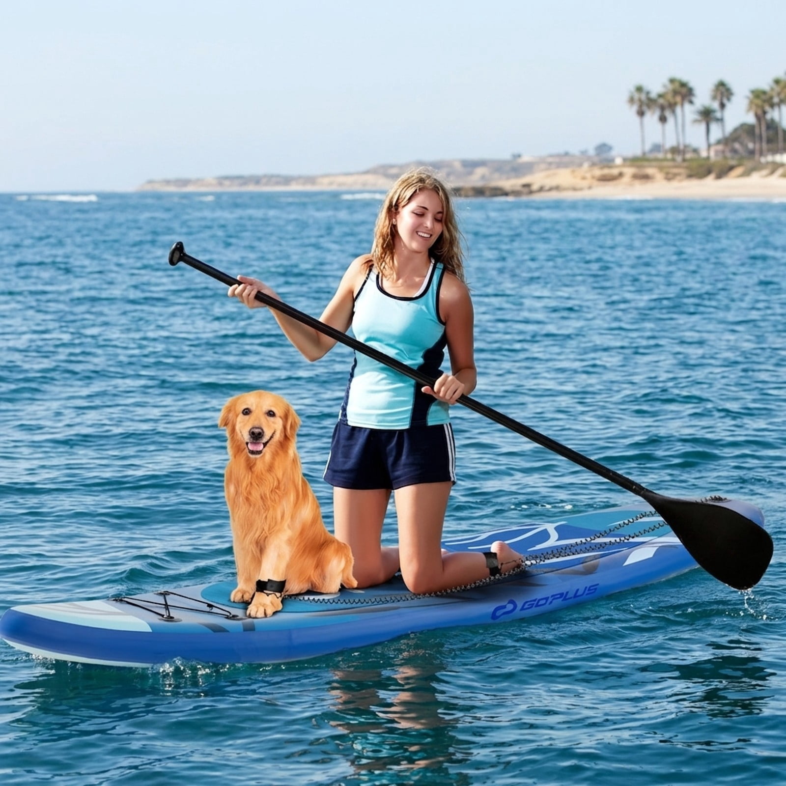 Airfind Inflatable Stand Up Paddle Board with Accessories-S