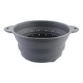 thumbnail image 1 of Drain Rack for Kitchen - Round Silicone Foldable High-Temperature Telescopic Outdoor Rack for Vegetables Fruit and Dishes, 1 of 5