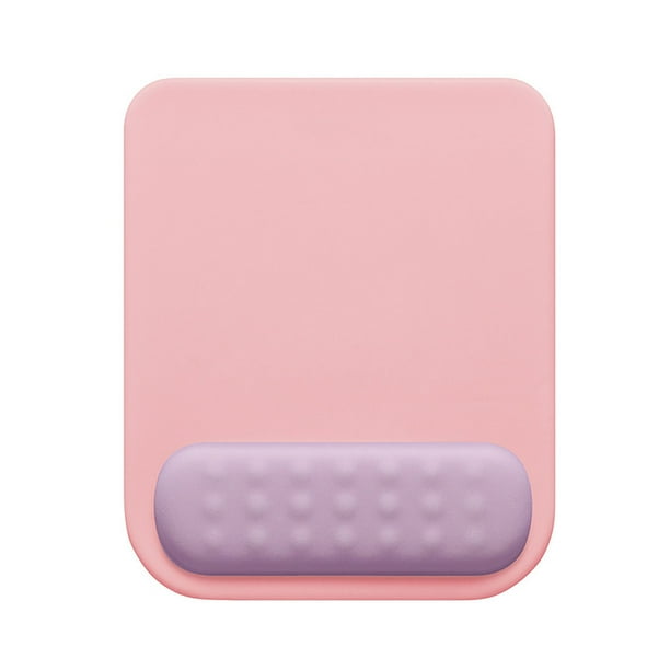 Alfombrilla De Ratón Para Muñeca, Alfombrilla De Ratón Ergonómica De Doble Color Con Protector De Muñeca Para La Escuela Para El Hogar