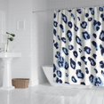 thumbnail image 2 of White and Blue Of Leopard Print Shower Curtain 72"x72" ,Bathroom Decorative Shower Curtains Set with 12 Hooks,Modern Waterproof Washable Shower Curtain, 2 of 6