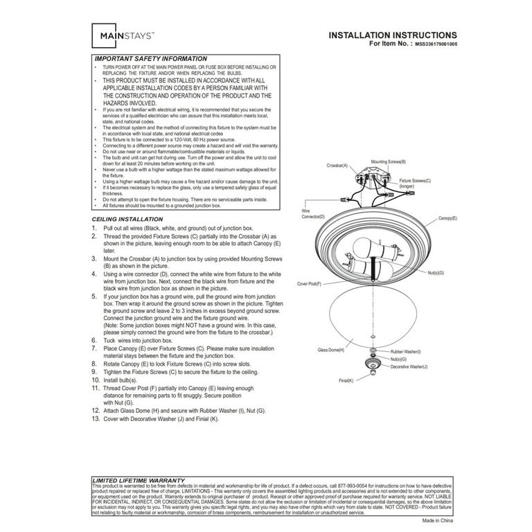 Ceiling Fan Junction Box Not Flush Shelly Lighting