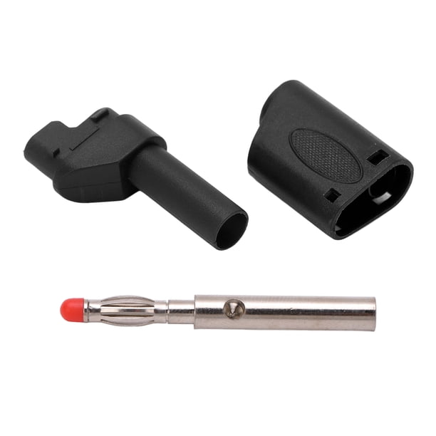 10 Uds 4mm Linterna Banana Plug Conectores de Enchufe con Revestimiento Completamente Aislados Conectores Banana Cubiertos Apilables ANGGREK Otros