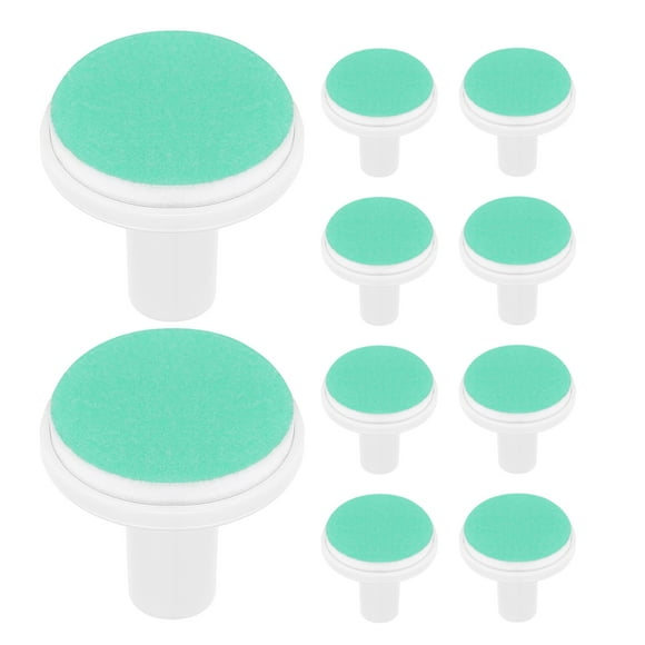 BRIGHTFUFU 10 almohadillas de repuesto para cortaúñas de bebé, cabezales eléctricos para limar uñas, suaves para recién nacidos, bebés y niños pequeños mayores de 12 meses.