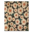 thumbnail image 3 of Designart 'Prolific of White Daisy Flowers' Traditional Print on Natural Pine Wood, 3 of 5