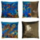 thumbnail image 1 of ABPHQTO Funda de almohada Sea World, Underwater World Ocean Animals Fish Coral Reversible Sirena Lentejuelas Funda de almohada Decoración para el hogar Funda de cojín 50x50 cm, 1 of 2