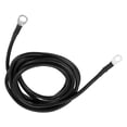 thumbnail image 1 of Car Marine Battery Inverter Cable 5/16"-3/8" 9ft Battery Copper Wire Black, 1 of 7