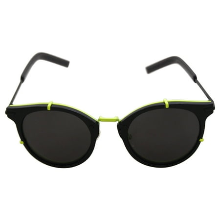 Christian U-SG-2274 Christian Dior Dior 0196-S TC8Y1 - Black Fluorescent Yellow Unisex Sunglasses, 48-22-145 mm