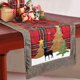 thumbnail image 1 of ZHAOCHENG Camino de mesa navideño, camino de mesa de algodón y lino, colección Tabletop, camino de mesa navideño con dobladillo a cuadros, 1 of 5