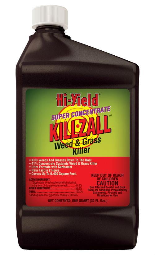 New HiYield 33692 Super Concentrate Killzall Weed & Grass Killer, 32