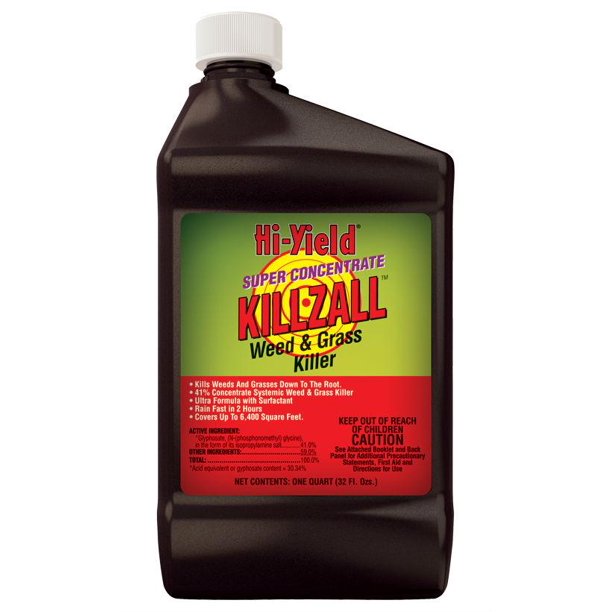 New HiYield 33692 Super Concentrate Killzall Weed & Grass Killer, 32