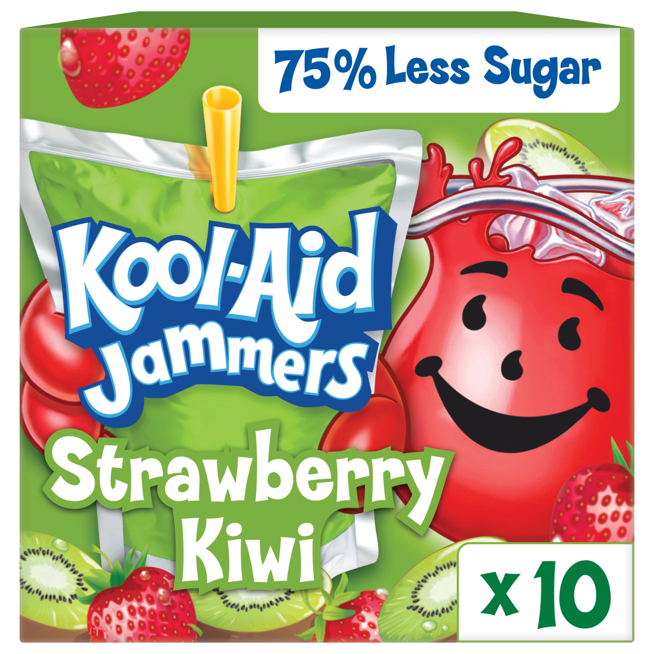 Kool-Aid, Zero Sugar Tropical Punch Drink, 10 Pouches