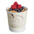 thumbnail image 3 of SOLO H4165-J8000 16 oz. Flexstyle Double Poly Paper Containers - Symphony Design (500/Carton), 3 of 6