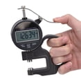thumbnail image 1 of Electronic Thickness Gauge, 0-0.5in High Accuracy Digital Micrometer Thick Meter LCD Display Metric Inch Switching  For Measuring Soft Materials, 1 of 8
