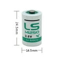 thumbnail image 4 of US STOCK 30PCS LS14250 1/2 AA 3.6v 1200mAh LS14250 PLC Lithium Battery Replace Battery, 4 of 5