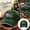 Dark Green, variant on Baseball Caps For Unisex Vintage Washed Soft Crown Christmas Hat Believe Snowflake Santa Embroidery Sun Shading Headwear