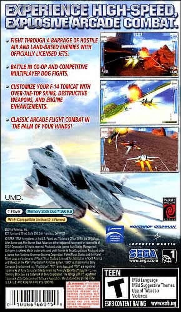 PSP アフターバーナー ブラックファルコン PSP - After Burner: Black Falcon - LongPlay [4K:60fps][No