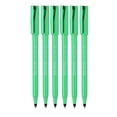 thumbnail image 2 of Pentel R50 Fine Point Liquid Ink Rollerball Pens - 0.8mm Tip - 77% Recycled - Black - Pack of 6, 2 of 3