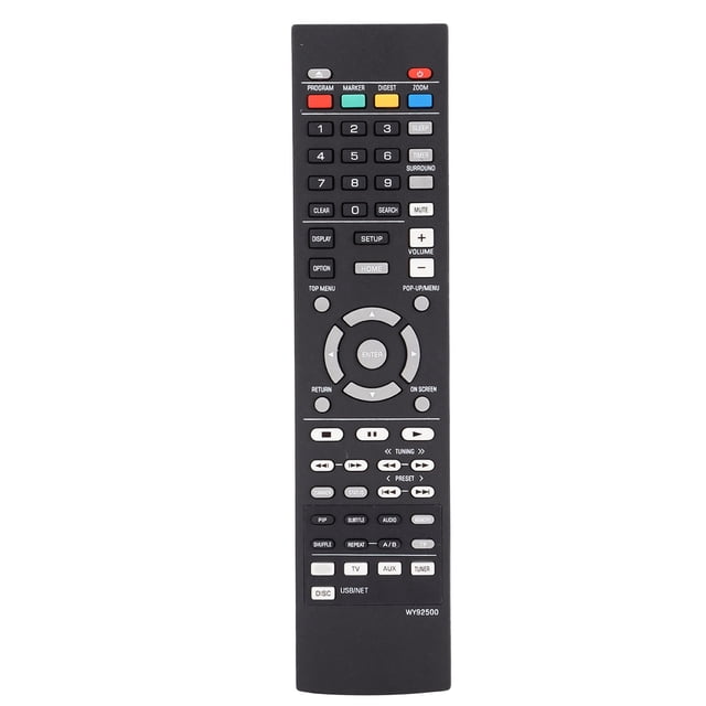 DEWIN New Remote Control Compatible for WY92530 BRX‑750 WY92500 BRX‑610 MCR‑750 Audio Video Receiver