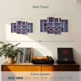 thumbnail image 3 of Elephant Stock Optometrist Trial Frames Wall Art - Horizontal Multi Panel Canvas - Living Room Wall Decor - Profession Multi Panel - Blue And White Decor - 30" x 18", 3 of 4